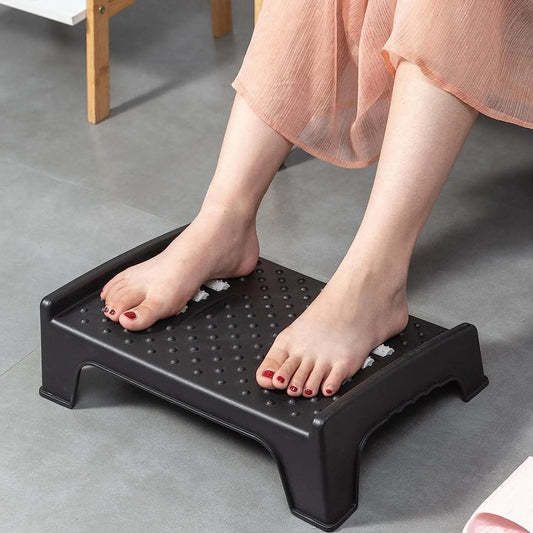 Foot Rest for Under Desk with Massage Particle and Roller - My Fashion Sell
