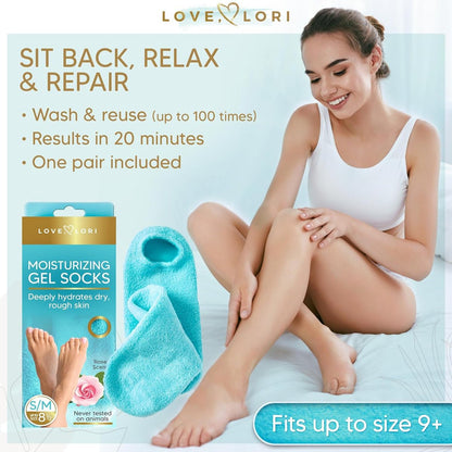 Foot Spa Pedicure Silicone Socks For Men & Women (Pack of 2) - My Fashion Sell