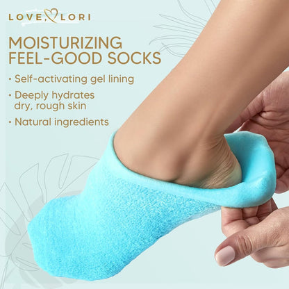 Foot Spa Pedicure Silicone Socks For Men & Women (Pack of 2) - My Fashion Sell
