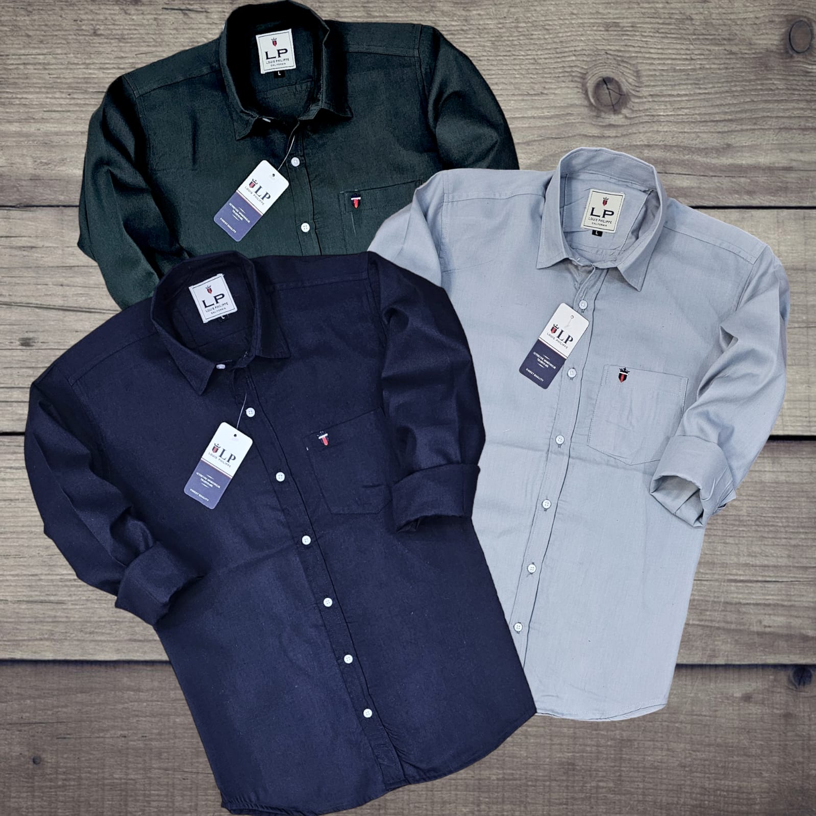 Full Sleeves Solid Shirt for Men (Multicolor, M) - My Fashion Sell