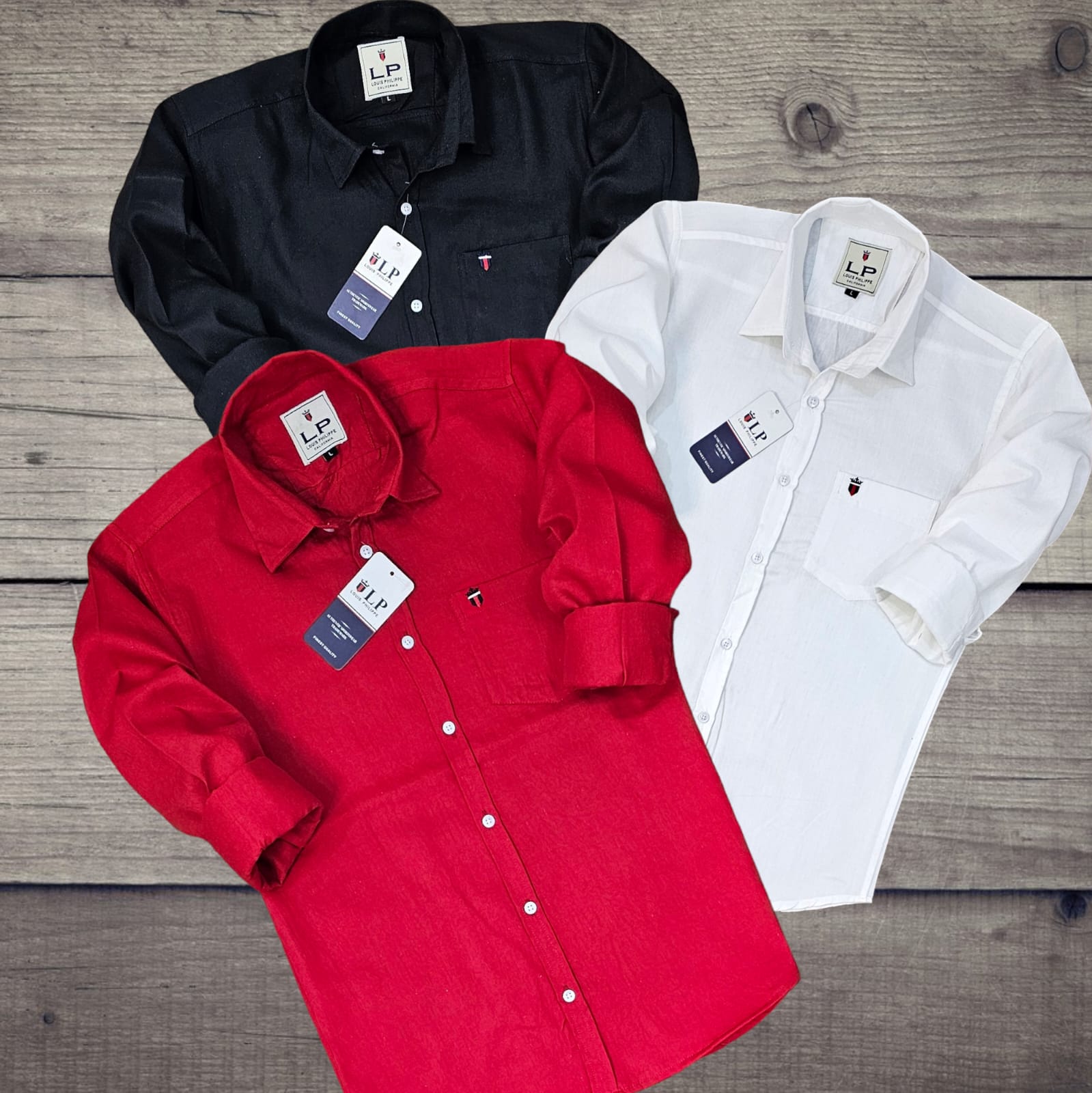 Full Sleeves Solid Shirt for Men (Multicolor, M) - My Fashion Sell
