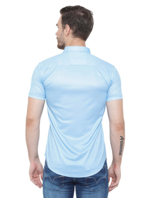 Men Regular, Super Slim Fit Graphic Print Slim Collar Casual Shirt Dropdash