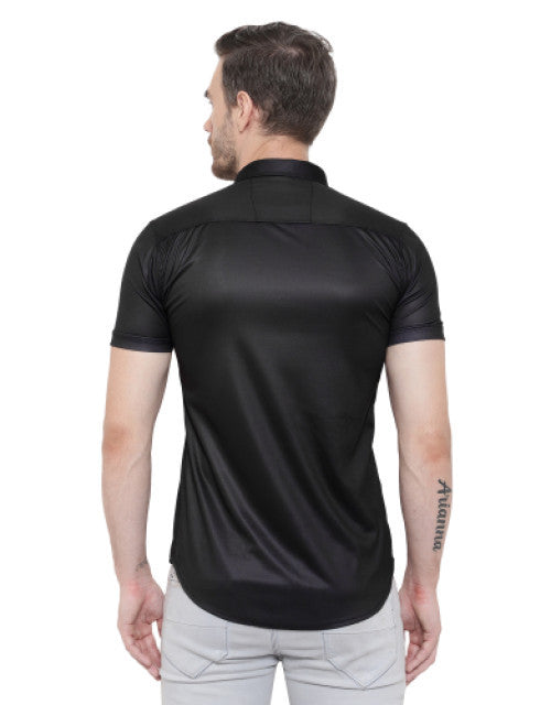 Men Regular, Super Slim Fit Printed Cut Away Collar Casual Shirt Dropdash