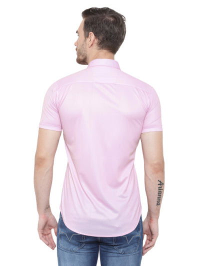 Men Regular, Super Slim Fit Printed Cut Away Collar Casual Shirt Dropdash