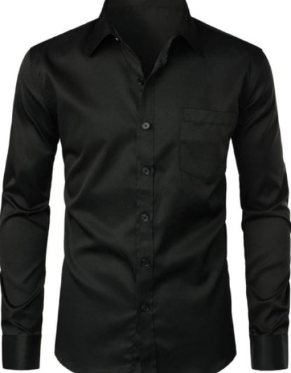 Mens Casual Dress Shirt Dropdash