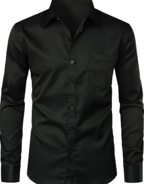 Mens Casual Dress Shirt Dropdash