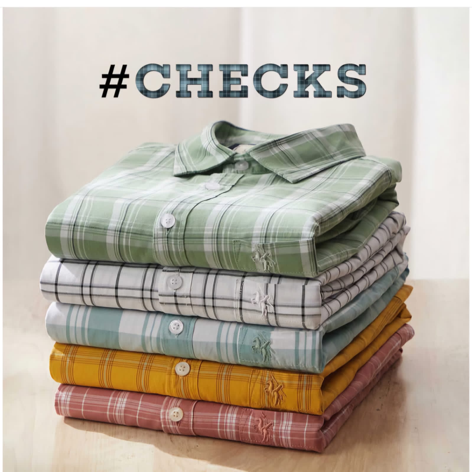 Mens check Shirts in Pack of 4 - My Fashion Sell