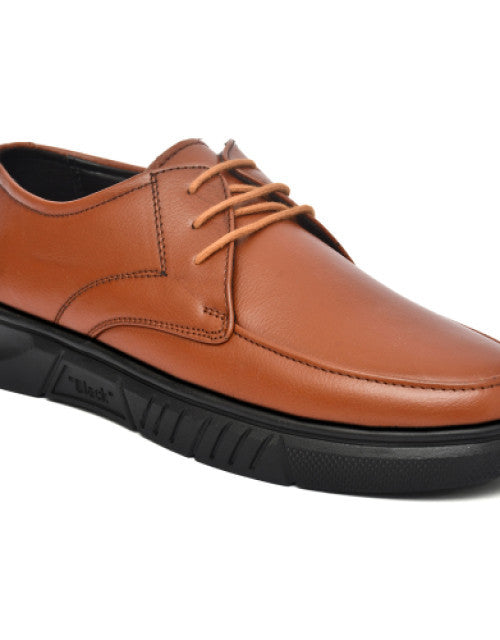 Men's Elegant Vintage Woven Leather Lace up Derby Formal Shoe Dropdash