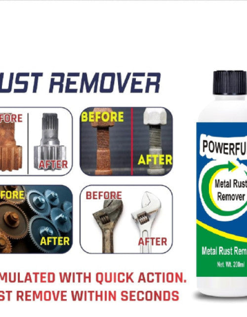 Metal Rust Remover Spray (Pack of 2) Dropdash