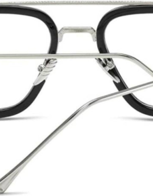 Night Vision, Retro Square, Rectangular Sunglasses (Free Size)  (For Men & Women, Clear) Dropdash