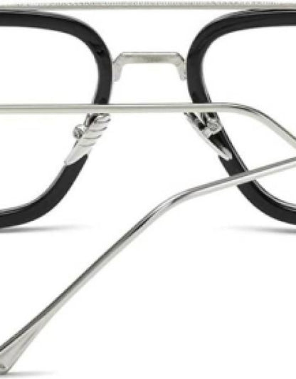 Night Vision, Retro Square, Rectangular Sunglasses (Free Size)  (For Men & Women, Clear) Dropdash