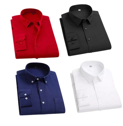 Full Sleeve Shirt(pack of 4) SourceInfi