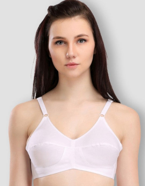 Pack of 4 Full Coverage Cotton Bra With All Day Comfort Dropdash