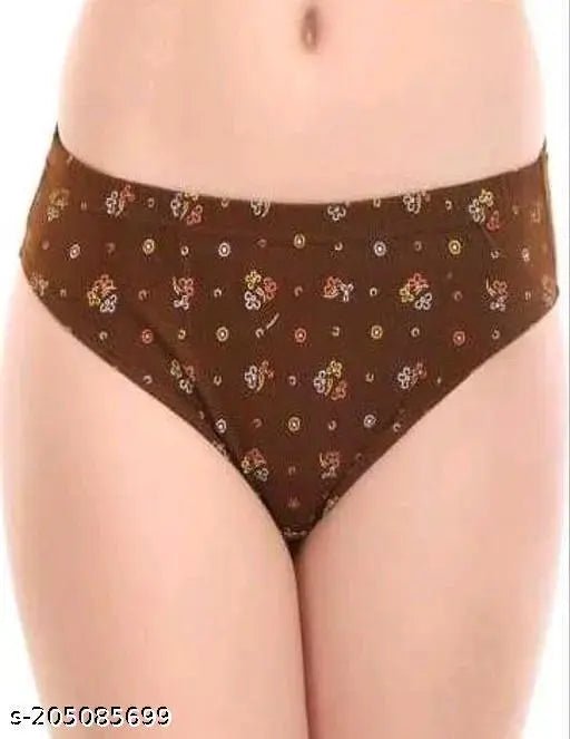 Pack of 4 Women Hipster Multicolor Panty - My Fashion Sell