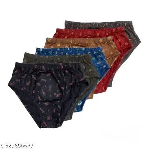 Pack of 6 Women Hipster Multicolor Panty - My Fashion Sell