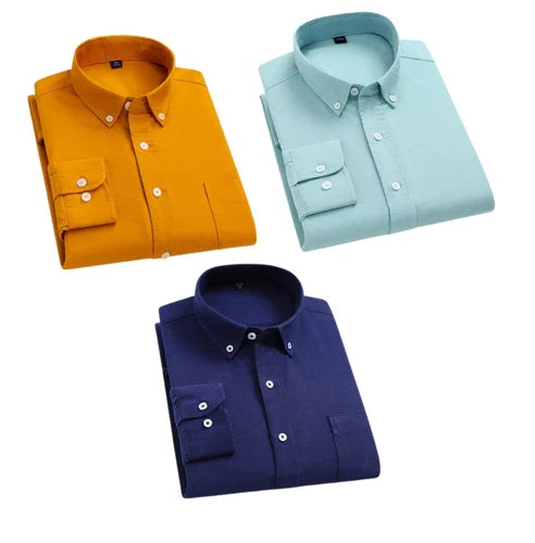 Full Sleeve Shirt(pack of 3) SourceInfi