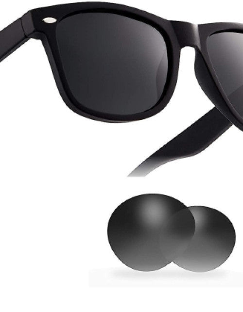 Polarized Sunglasses for Men Women Classic Retro Square Frame Driving Sun Glasses Dropdash