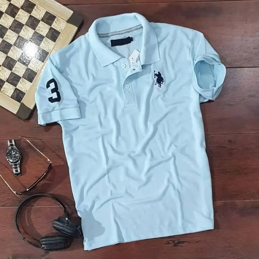 Polo Neck T-Shirt for Men (Multicolor, M) - My Fashion Sell