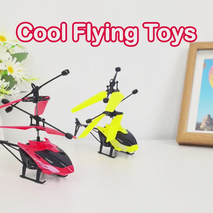 Flying Helicopter