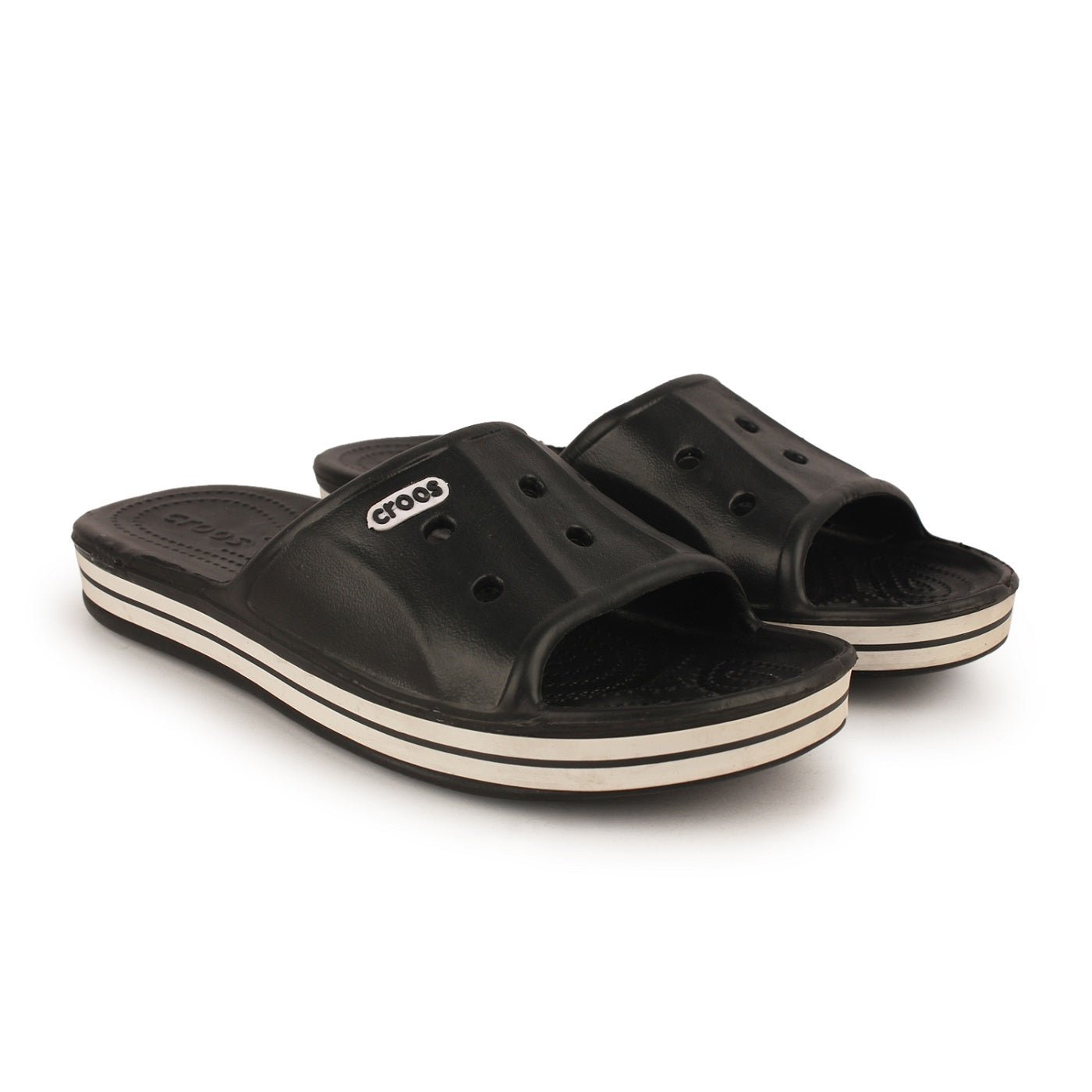 Richale Black Slider For Men - My Fashion Sell