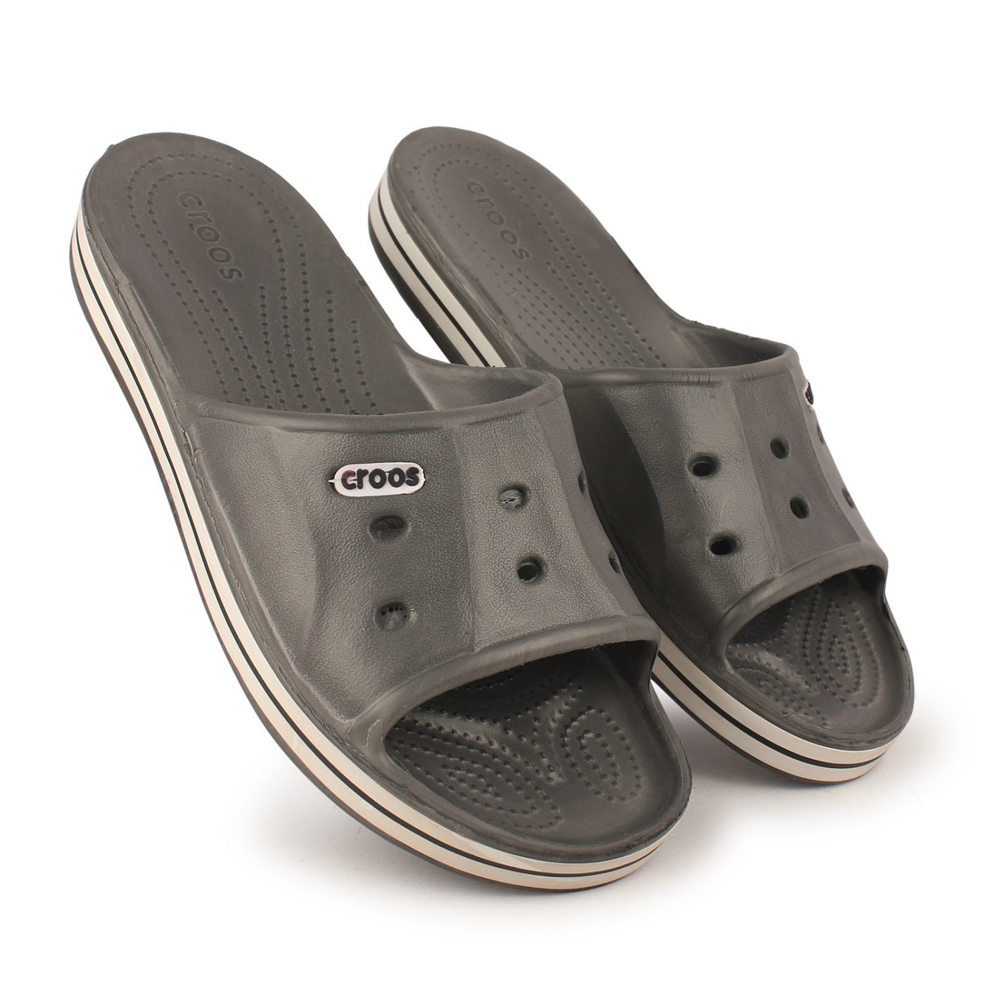 Richale Grey Slider For Men - My Fashion Sell