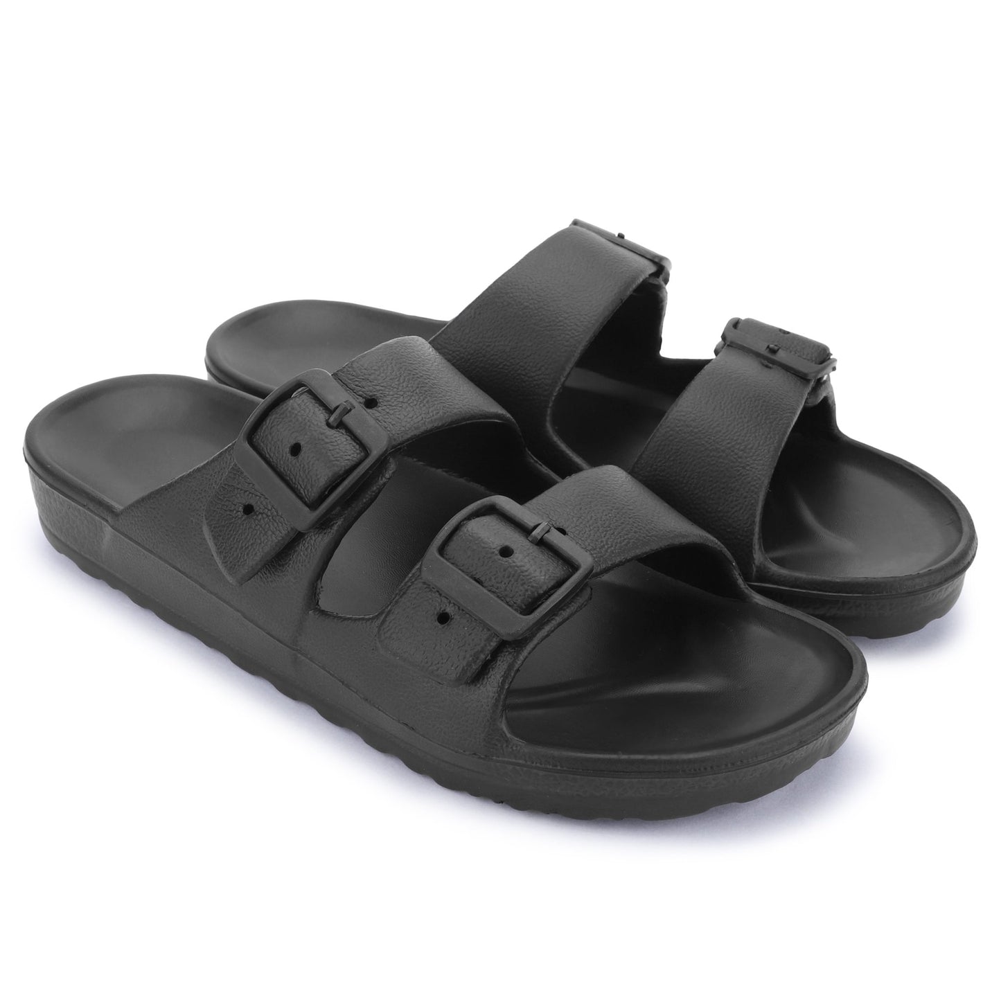 Richale Stylist Black Slider For Men - My Fashion Sell