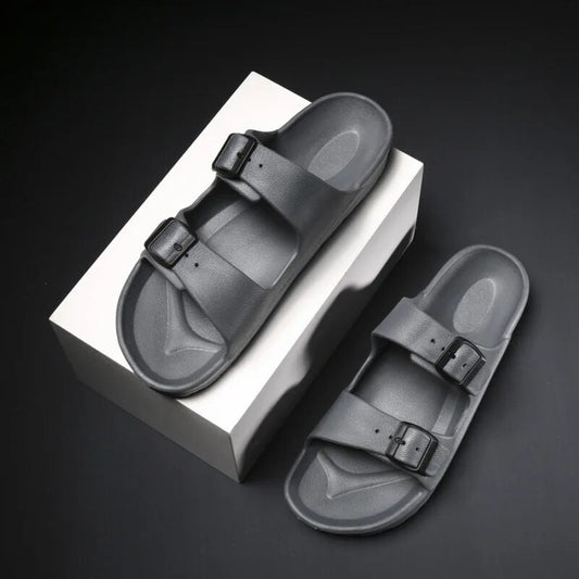 Richale Stylist Grey Slider For Men - My Fashion Sell