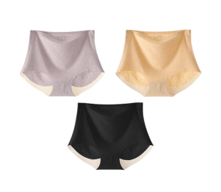 Seamless High Waist Butt Lift Panties (Pack Of 3) - My Fashion Sell