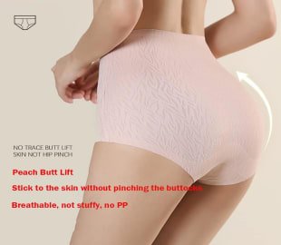 Seamless High Waist Butt Lift Panties (Pack Of 3) - My Fashion Sell