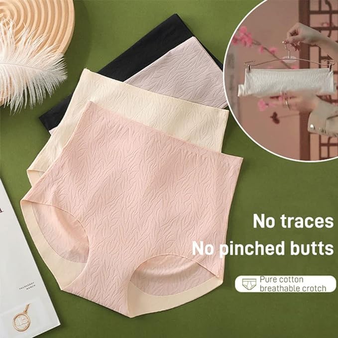 Seamless High Waist Butt Lift Panties (Pack Of 5 ) - My Fashion Sell