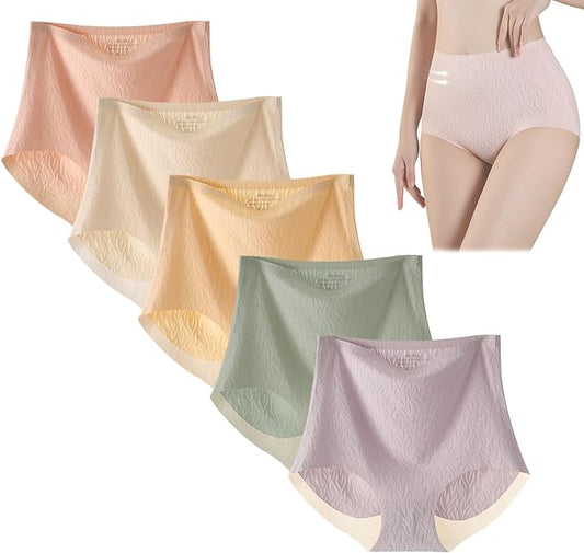 Seamless High Waist Butt Lift Panties (Pack Of 5 ) - My Fashion Sell