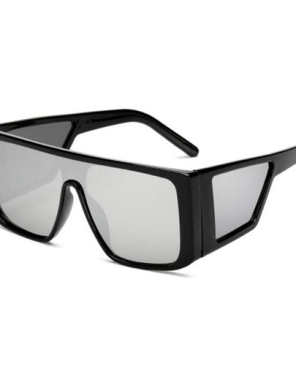 Shahid Kapoor, Sahil Khan Inspired Oversized Sunglasses for Men & Women (Silver) Dropdash