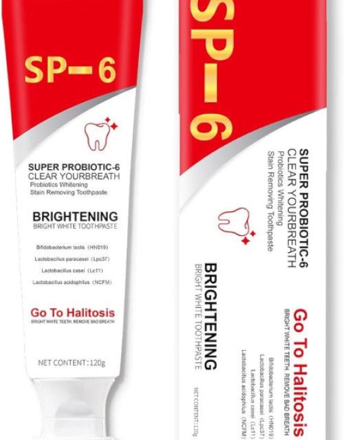 Sp - 6 Breath Toothpaste Brightening & Stain Removing Toothpaste - My Fashion Sell