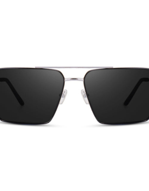 Sunglasses with Silver Frame,Goggles For Men's and Women's UV Protected Dropdash