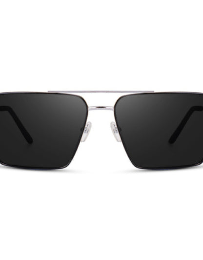 Sunglasses with Silver Frame,Goggles For Men's and Women's UV Protected Dropdash