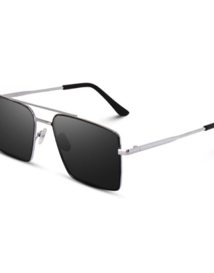Sunglasses with Silver Frame,Goggles For Men's and Women's UV Protected Dropdash