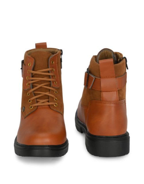 Synthetic Leather Lightweight Boot Article 1075 Dropdash