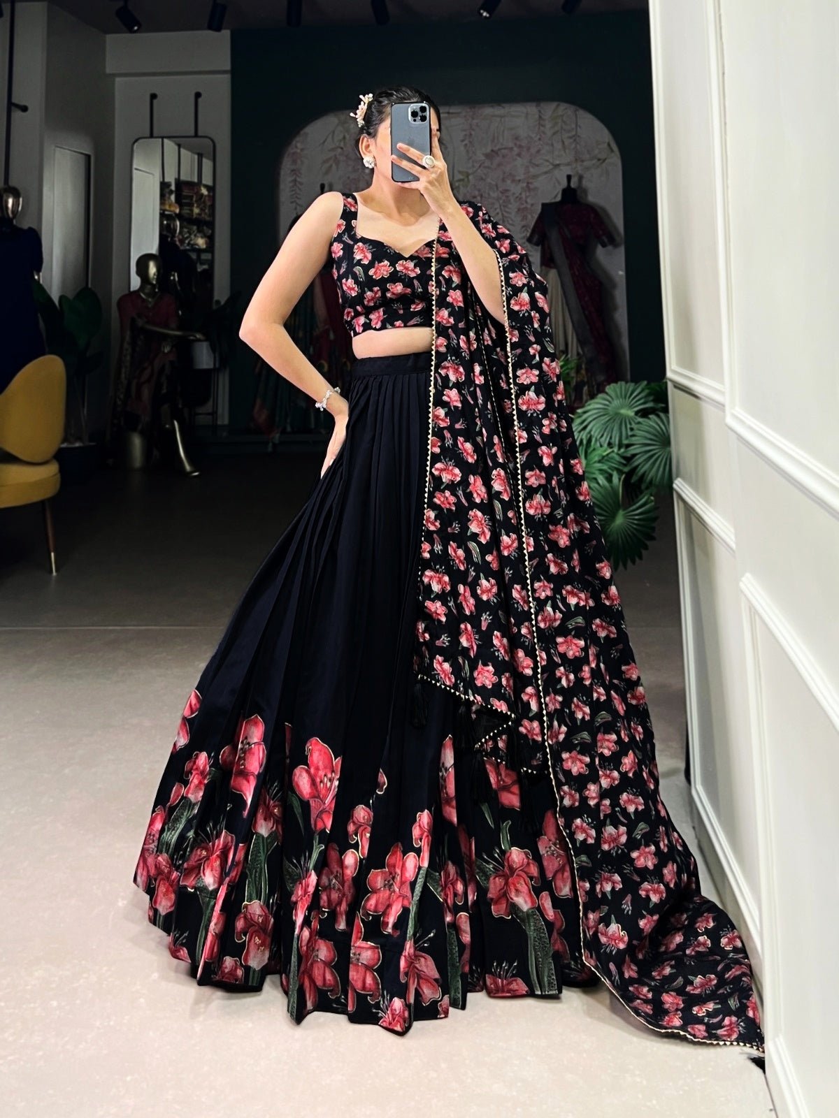 The Perfect Blend of Tradition And Sparkle Lehenga Choli - My Fashion Sell