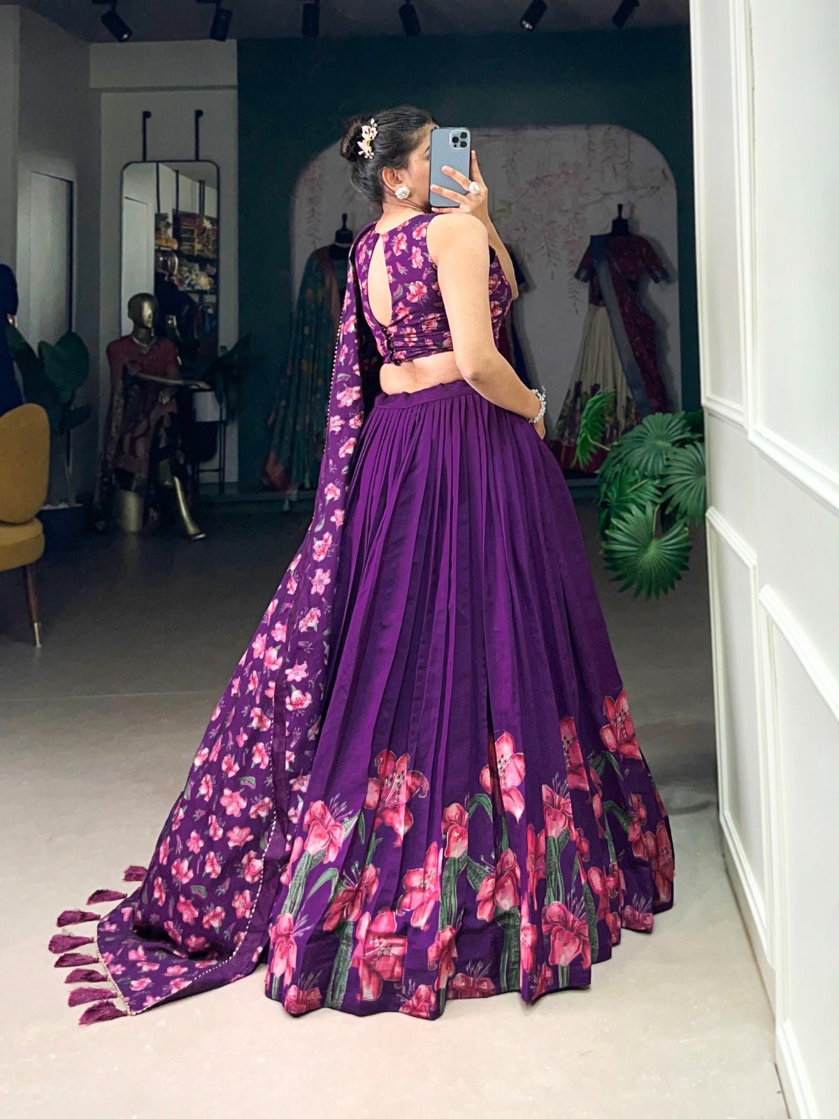 The Perfect Blend of Tradition And Sparkle Lehenga Choli - My Fashion Sell