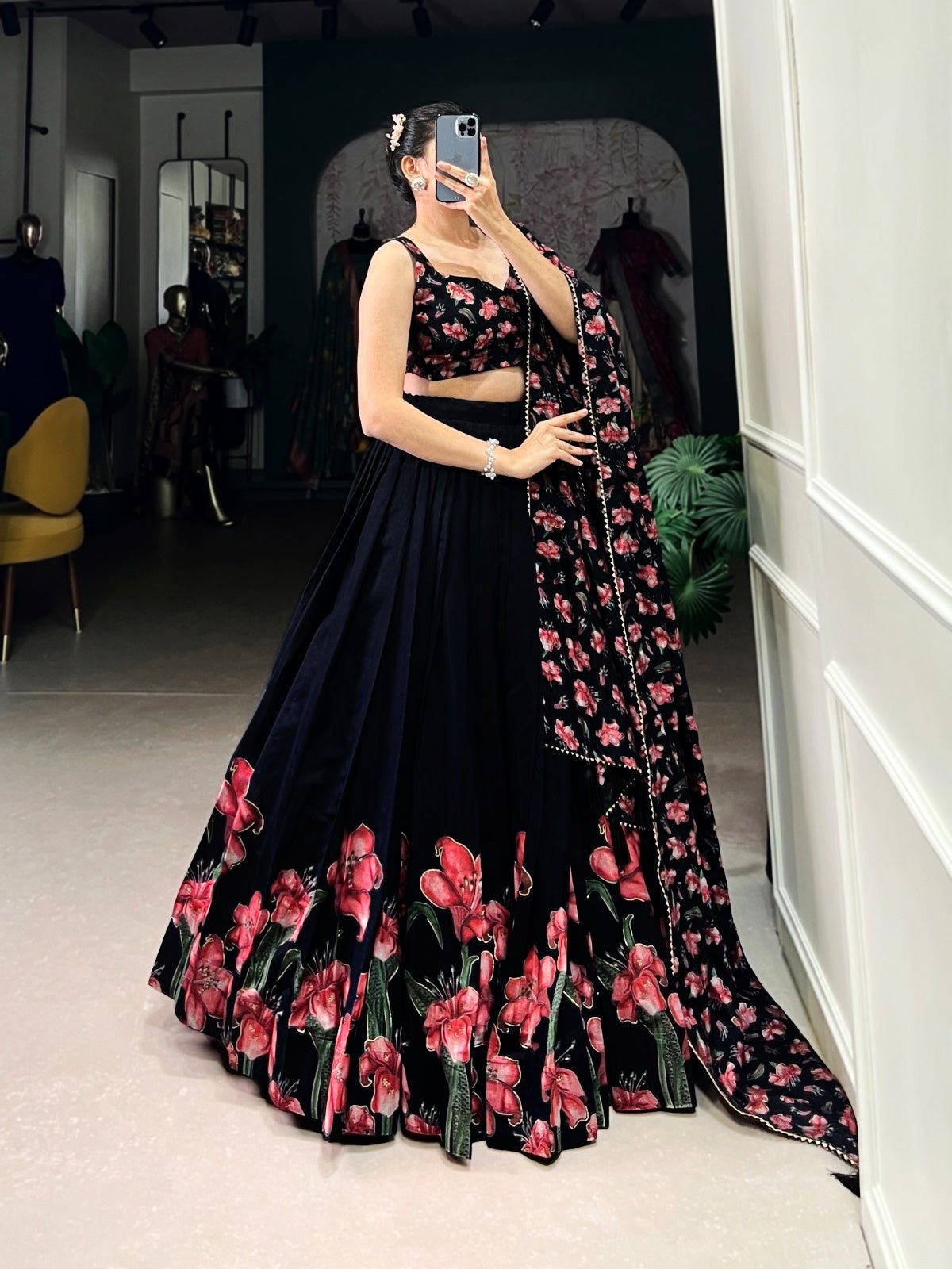 The Perfect Blend of Tradition And Sparkle Lehenga Choli - My Fashion Sell
