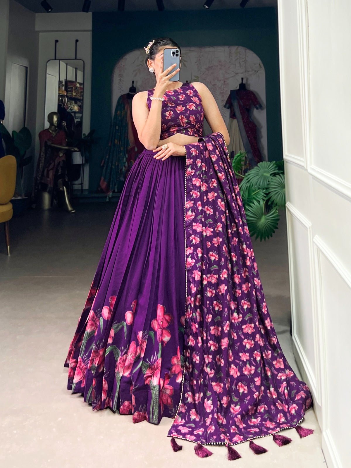 The Perfect Blend of Tradition And Sparkle Lehenga Choli - My Fashion Sell