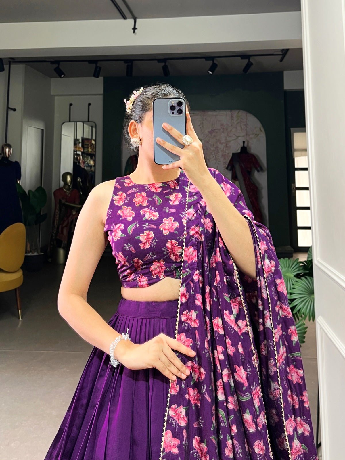 The Perfect Blend of Tradition And Sparkle Lehenga Choli - My Fashion Sell