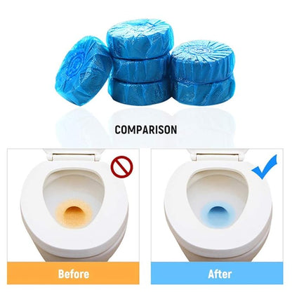 Toilet Detergent Toilet Bowl Cleaners Toilet Cleaning Tablets Toilet Deodorizer Bathroom Cleaners 10PCS - My Fashion Sell