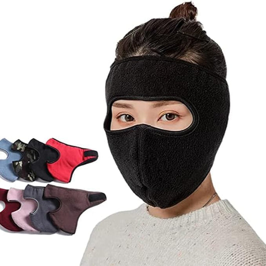 Unisex Balaclava Face Mask with Anti - Fog Goggles Fleece | Warm Winter Windproof Skull Cap - My Fashion Sell