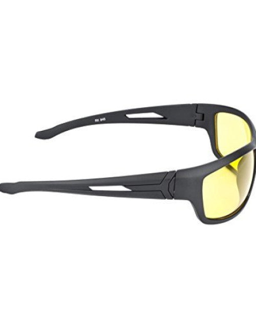 UV Protection Wrap Around Night Drive Unisex Sunglasses Dropdash