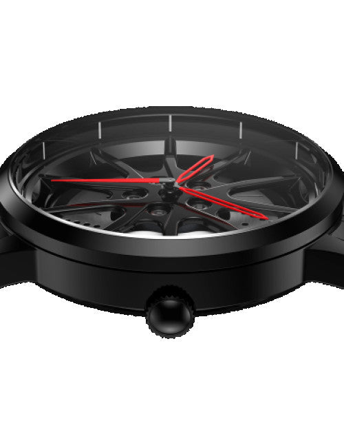 V9 GYRO Alloy Wheel Rotating Sports Watch for Men Dropdash