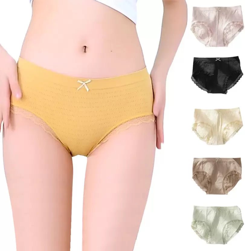 Women Bikini Multicolor Panty (Pack of 3) - My Fashion Sell