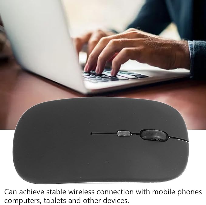 Bluetooth Mouse Rechargeable Wireless Mouse SourceInfi