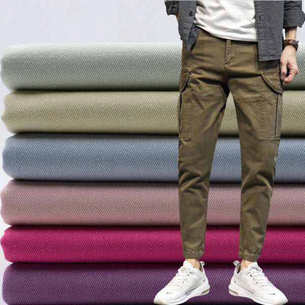 Woven Pure Cotton 108x56 Twill Yarn Card Washed