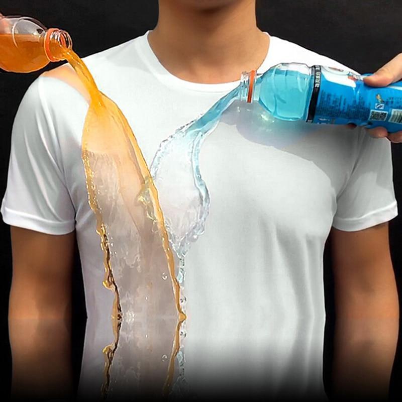 11558549627584 Quick-drying Waterproof Anti-fouling T-shirt Couple Half Sleeve Bottoming Shirt My Store